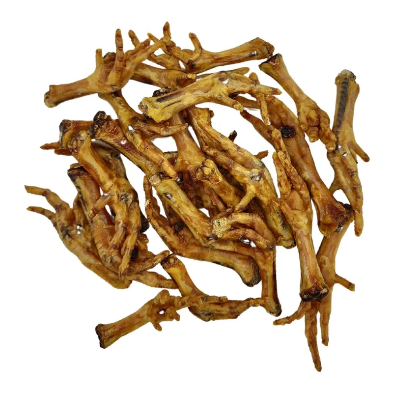 All-Natural Premium Chicken Feet Dog Treats (25/Bag)