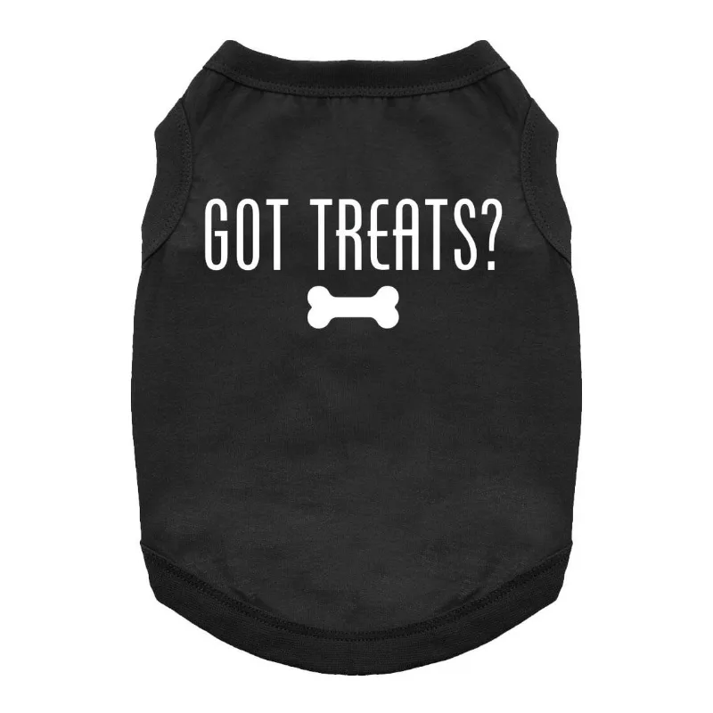 Got Treats Dog Shirt - Black