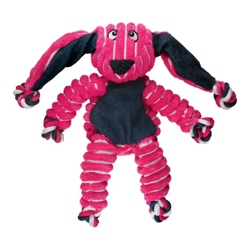 Kong® Floppy Knots Bunny Dog Rope Toy Small/Medium