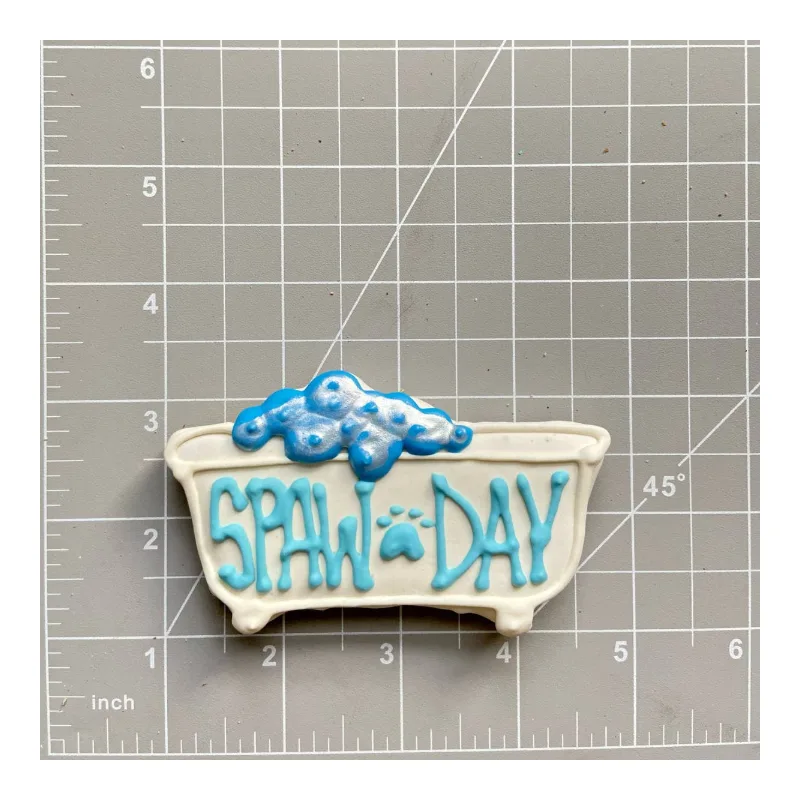 Spaw Day Cookies