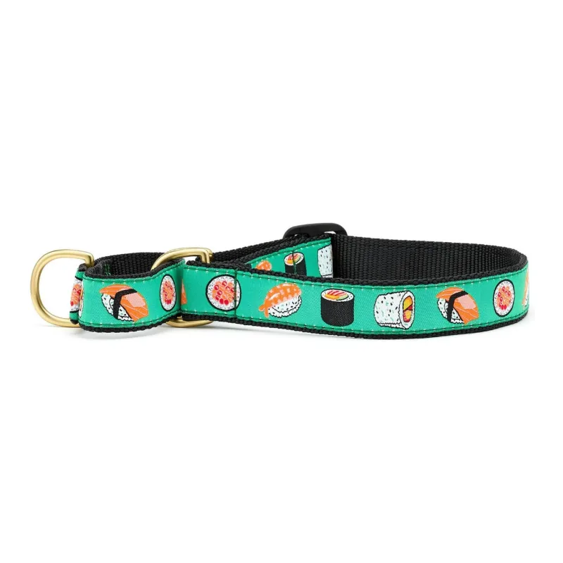 Sushi Martingale Dog Collar